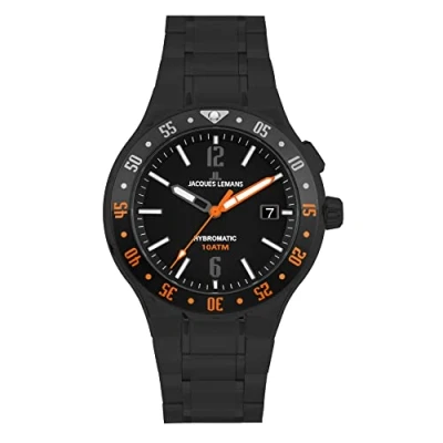Afbeelding van Jacques Lemans 1 2109i Hybromatische Herenhorlog 42 mm