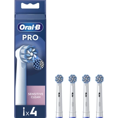 Afbeelding van Oral B Pro Sensitive Clean reservekoppen, 4 reservekoppen