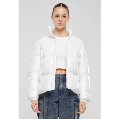 Afbeelding van Urban Classics Shiny Winterjas, Dames, Maat: 5XL, White