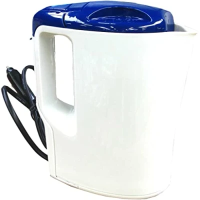 Afbeelding van Waterkoker 24V 1 Liter 250W Wit en Blauw