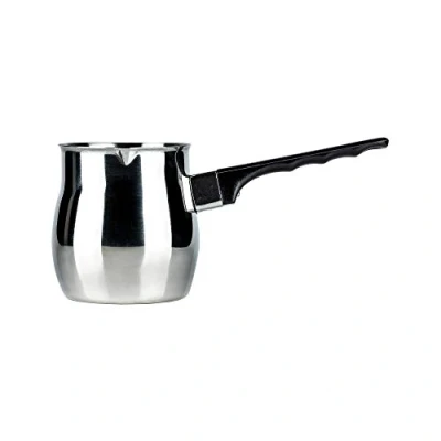 Afbeelding van Grunwerg Café Olé Turkse koffiekan met handvat, 18/10 roestvrij staal, 340 ml