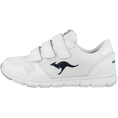 Afbeelding van KangaROOS K bluerun 701 B Damessneakers, Wit Dark Navy 0042