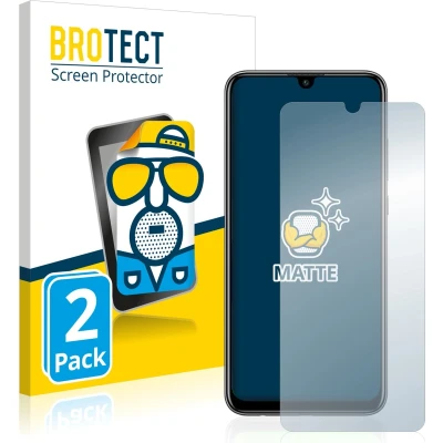 Afbeelding van BROTECT Screenprotector voor Huawei P smart 2020 Folie Beschermfolie matte (2 Stuks)