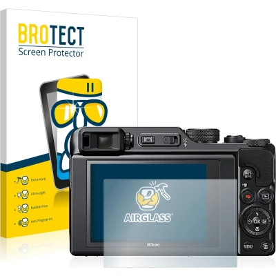 Afbeelding van BROTECT Screenprotector voor Nikon Coolpix A1000 Folie Beschermfolie Beschermglas transparant