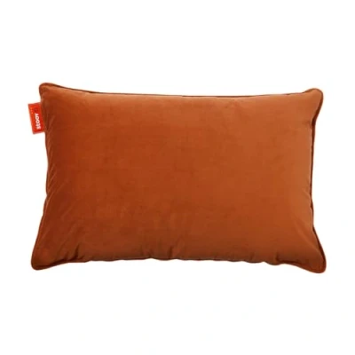 Afbeelding van Ploov 60x90 Velvet Cinnamon Orange Draadloos Warmtekussen Stoov