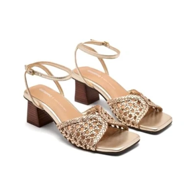 Afbeelding van Gioseppo Burnside Sandalen, Dames, Maat: 39, Platino Hoogwaardig imitatieleer