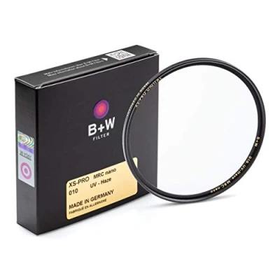 Afbeelding van B+W UV haze en beschermfilter (30,5 mm, MRC Nano, XS Pro, 16x gecoat, slim, Premium), 37 mm