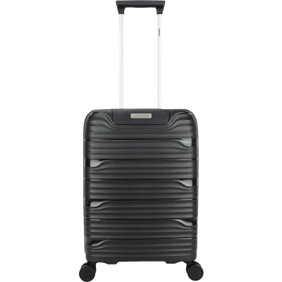 Afbeelding van Decent Explorer Cabin Trolley 55 black Harde Koffer