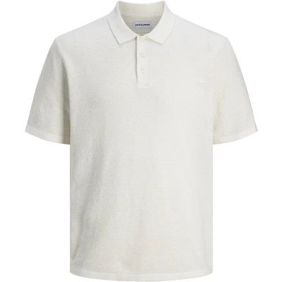 Afbeelding van Jack &amp; Jones Jjegeorge Poloshirt, Heren, Maat: XL, Cloud dancer