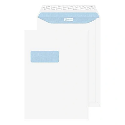 Afbeelding van Blake 38116 Premium Office enveloppen met venster, 352 x 250 mm, 120 g/m², stuks, wit