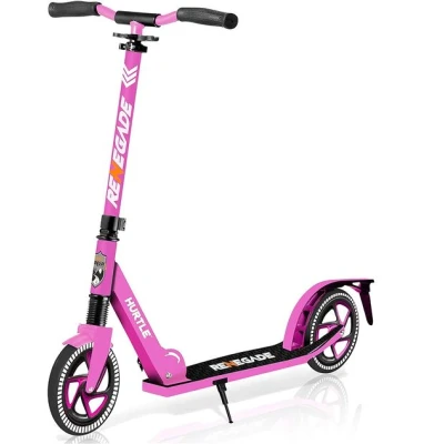 Image de Trottinette Hurtle 2 roues Rose Pliable