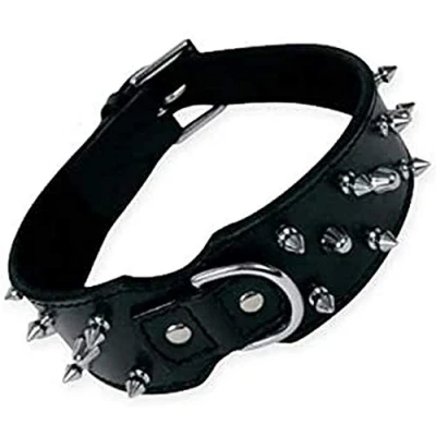 Afbeelding van Dog collar Gloria Black Spikes (65 cm)