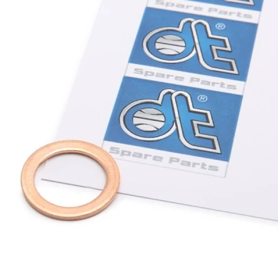 Afbeelding van DT Spare Parts 9.01028 Olie Aftapplug Dichting Koper VOLKSWAGEN: Golf 4, OPEL: Astra F CC, SUZUKI: SWIFT 4