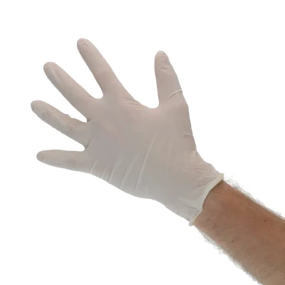 Afbeelding van Handschoen Latex gepoederd L (8 9)