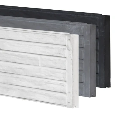 Afbeelding van Berton motiefplaat antraciet gecoat H36 x D3,5 L184 cm Lungo