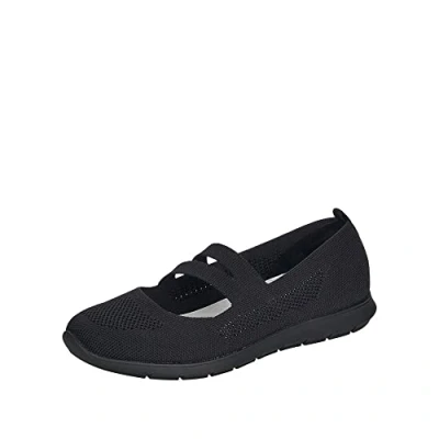 Afbeelding van Remonte R7102 ballerina&#039;s voor dames, Zwart 01
