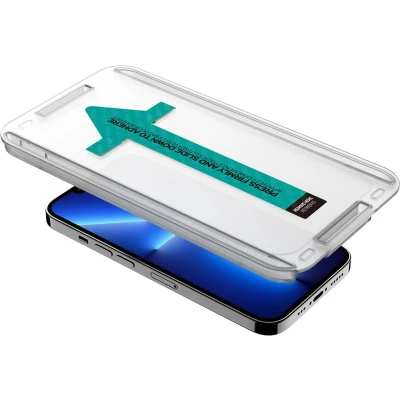 Afbeelding van ITSKINS Supreme Glass Screen Protector with Alignment Tool Apple iPhone 13 Pro Max/14 Plus Clear