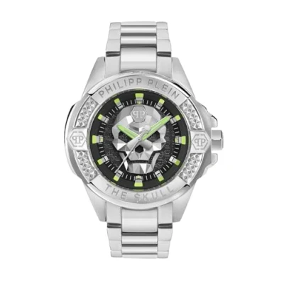 Afbeelding van Philipp Plein The $Kull PWAAA2725 Horloge Staal Zilverkleurig Ø 44 mm