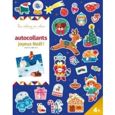 Afbeelding van AUTOCOLLANTS JOYEUX NOEL AVEC 6 DECORS (POCHETTE + ACCESSOIR