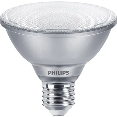 Afbeelding van Philips Master Value LED Lamp Reflector E27 PAR30 9.5W 740lm 25D 927 Zeer Warm Wit Beste Kleurweergave Dimbaar Vervangt 75W
