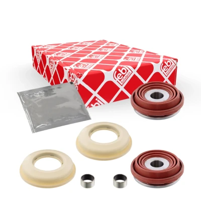 Afbeelding van FEBI BILSTEIN 107237 Remklauw Reparatieset Achteras, Vooras met vet