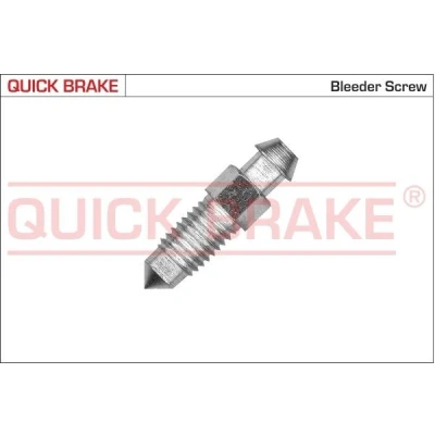Afbeelding van Ontluchtingsschroef / nippel QUICK BRAKE 0053X