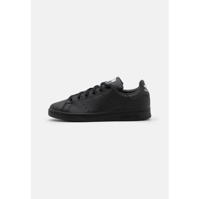 Afbeelding van adidas Originals STAN Smith Unisex Sneakers laag voor kinderen, Maat: 37 1/3, Core black/footwear white Hoogwaardig imitatieleer
