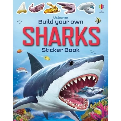 Afbeelding van Build Your Own Sticker Book Sharks