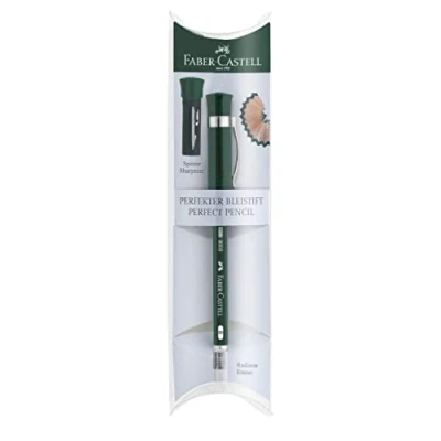 Image de Faber CASTELL Crayon 9000 Perfect Pencil, vert