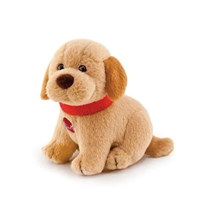 Afbeelding van Trudi Sweet Collection knuffel Hond Labrador 9 cm Hoge kwaliteit pluche Knuffeldier voor jongens en meisjes Beige 7x9x9 maat XXS
