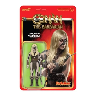 Afbeelding van Super7 Conan The Barbarian ReAction Action Figure Wave 02 Valeria (War Paint) 10 cm Mini Figuur