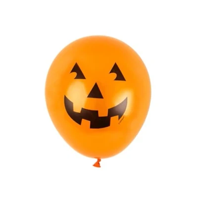 Afbeelding van UNIQUE Set lachende pompoenen Ballonnen Halloween Decoratie &gt;
