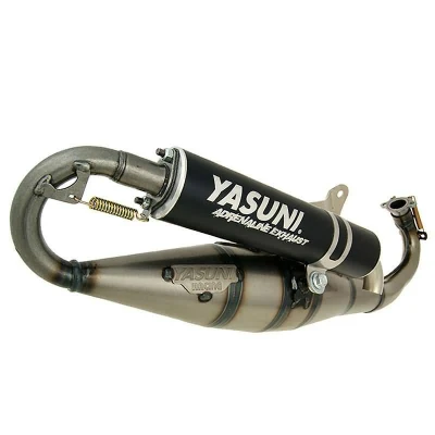 Afbeelding van Uitlaat Yasuni Carrera 16 Piaggio (C16) Zwarte Demper