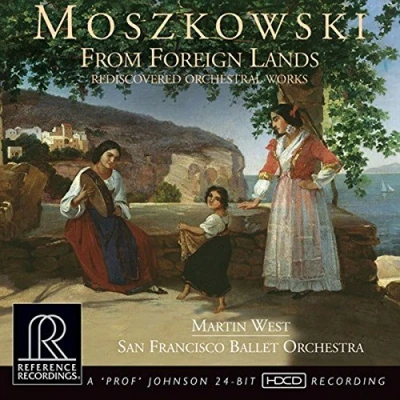 Afbeelding van San Francisco Ballet Orchestra, Martin West Moszkowski: From Foreign Lands. Red (CD)