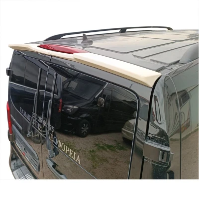 Afbeelding van AUTO STYLE Dakspoiler geschikt voor Mercedes Vito W447 2014 (met 2 achterdeuren) (PUR IHS)