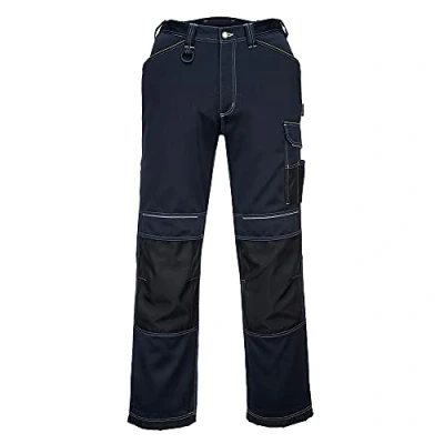 Afbeelding van Werkbroek PW3 Zwart/Blauw T601 Portwest