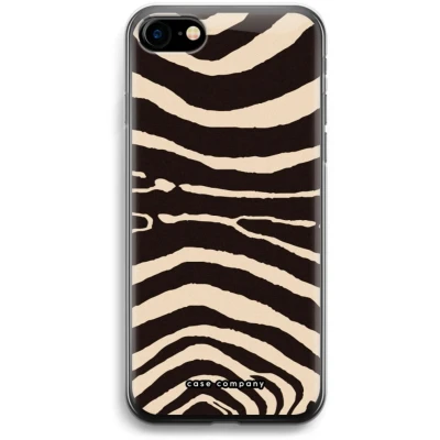 Afbeelding van Case Company® hoesje geschikt voor iPhone 7 Arizona Zebra Soft Cover Telefoonhoesje Bescherming aan alle Kanten en Schermrand