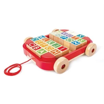 Image de Jeu d&#039;éveil Hape Set de Cubes Lettres à Tirer