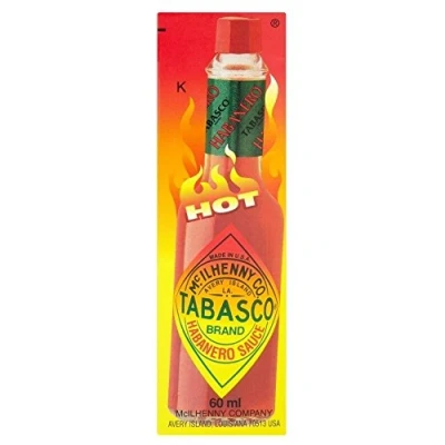 Afbeelding van Tabasco Habanero 2 x warme sauzen 60 ml