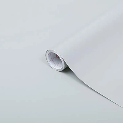 Afbeelding van d c fix Decoratieve folie, zelfklevend, pvc, lichtgrijs, gesatineerd, 67,5 x 200 cm