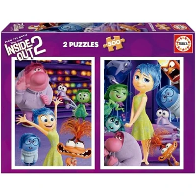 Image de Set de 2 puzzles 500 pièces Educa Vice versa