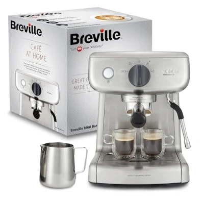 Image de Machine à café Breville Barista Mini VCF125X01 1350 W Argent et Noir