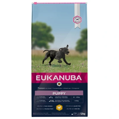 Afbeelding van Eukanuba Growing Puppy Large Breed Kip Hondenvoer 12 kg