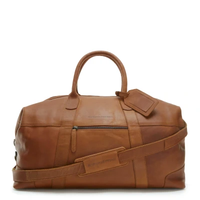 Image de The Chesterfield Brand Leather Weekender Cognac Portsmouth