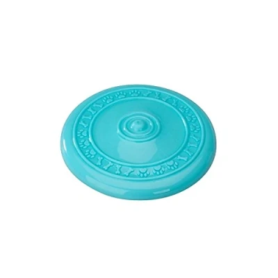Afbeelding van Ebi Speelgoed Voor Dieren Hond Rubber Frisbee Met Munt Smaak 23cm Blauw 1st