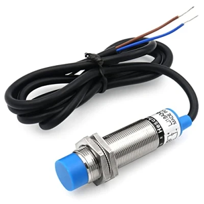 Afbeelding van Heschen Inductieve nabijheidssensor schakelaar M18 type LJ18A3 8 Z/DX detector mm 10 30 VDC 200 mA normaal gesloten (NC) 2 draden