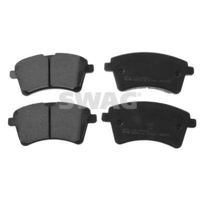 Afbeelding van SWAG 60 11 6184 Remblokkenset Vooras RENAULT: Kangoo II Express, / Grand Kangoo, Be Bop