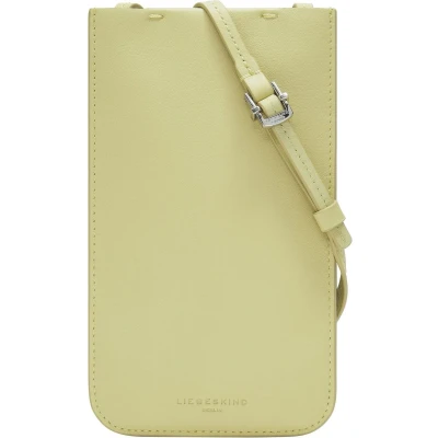 Afbeelding van LIEBESKIND BERLIN Schoudertas mobiele telefoon Ezra 2 Calf Optic Mobile Pouch Light Mimosa Lichtgroen