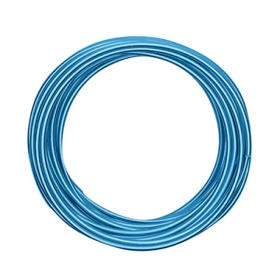 Afbeelding van Vaessen creative Aluminiumdraad Parent, turquoise, 4 mm, 10 m