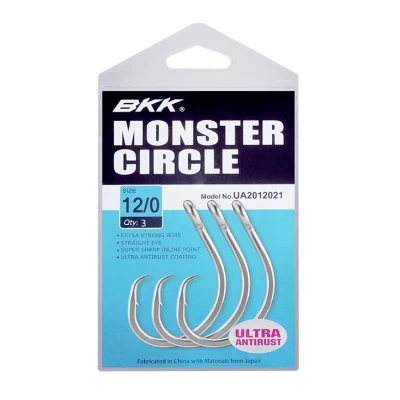 Afbeelding van BKK Monster Circle 10/0# Zeevis haken